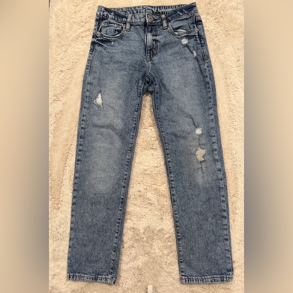 GAP Kids girlfriend fit denim